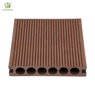 قیمت خوب بافت مقاوم درخشان WPC کفپوش 18mm برای فضاهای داخلی / خارجی آنلاین