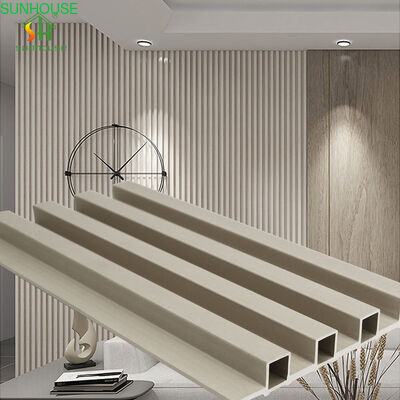Customized Color Durable WPC Wall Cladding Panels Eco-Friendly for Hotel Villa & School Interior/Exterior Use