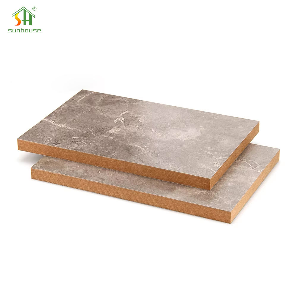 1220x2440mm Melamine MDF Board 4mm-25mm Thickness For Furniture Manufacturing
