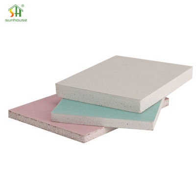 قیمت خوب هیئت مدام ژپست دوستانه محیط زیست سبک وزن 12 میلی متر هیئت مدام دیواری خشک آنلاین