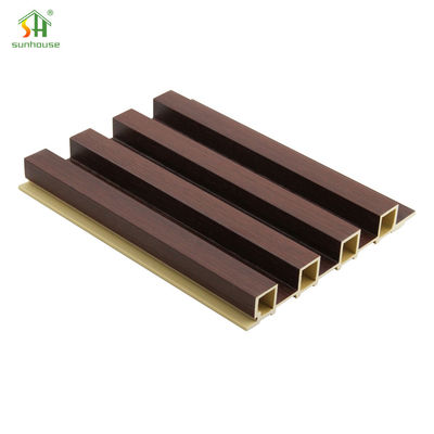 قیمت خوب پانل دیواری WPC دانه چوب برای کاربرد دکوراسیون دیوار مغازه رستوران آنلاین