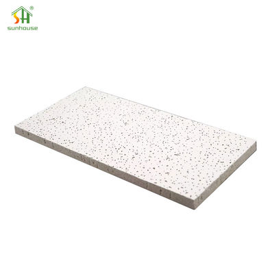 قیمت خوب کاشی های سقفی ضد آب کاشی های سقفی فیبر معدنی برای استفاده در دکوراسیون داخلی خارجی آنلاین