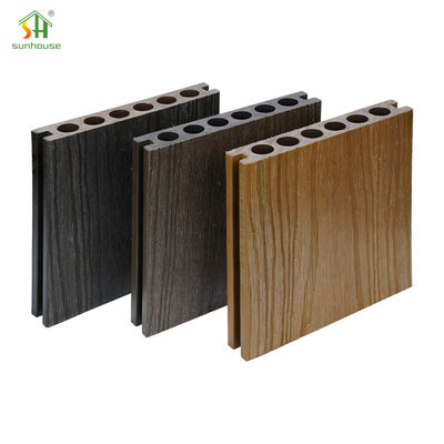 قیمت خوب ضد میکروبی 25 میلی متری WPC Deck Planks، WPC Wood Plastic Composite Decking آنلاین