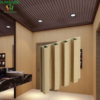 قیمت خوب پانل دیواری PVC WPC برای سیستم روکش دیوار خارجی کاربرد دکوراسیون ساختمان مدرن آنلاین
