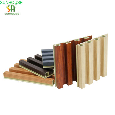 قیمت خوب پانل دیواری 3000Mm WPC با کیفیت بالا برای تزئینات بیرونی زیبایی آنلاین