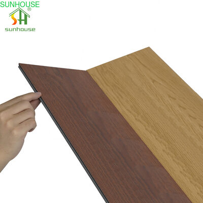 قیمت خوب تخته کفپوش کلیکی PVC SPC برای دکوراسیون خارجی داخلی استفاده برای کاربردهای ساخت و ساز ساختمان آنلاین