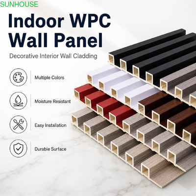 قیمت خوب الواح جدارية داخلية WPC مقاومة للحريق ومتطلبات شهادات المركبات العضوية المتطايرة آنلاین